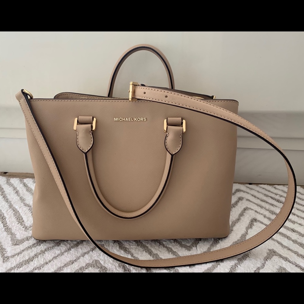 Michael Kors Saffiano leather handbag